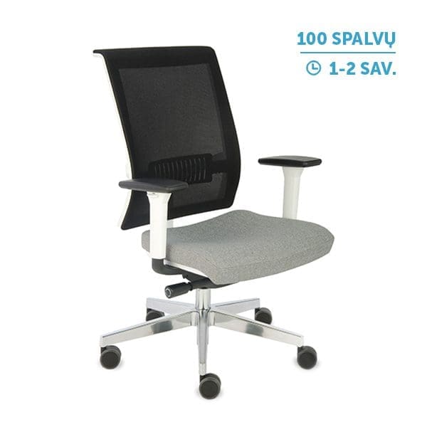 darbuotojo kėdė LEVEL_WS_Chrome